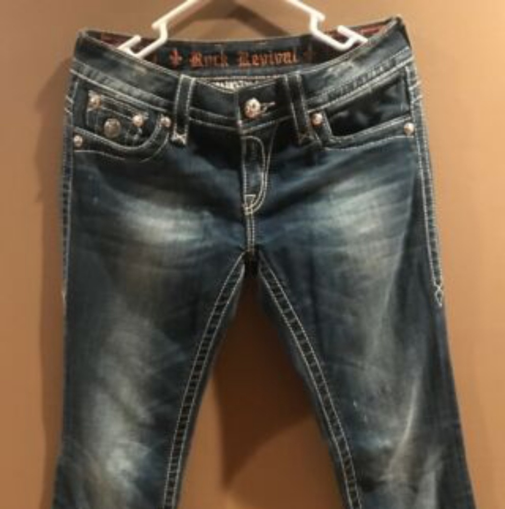 Womens Rock Revival Jeans "Jen" boot 29